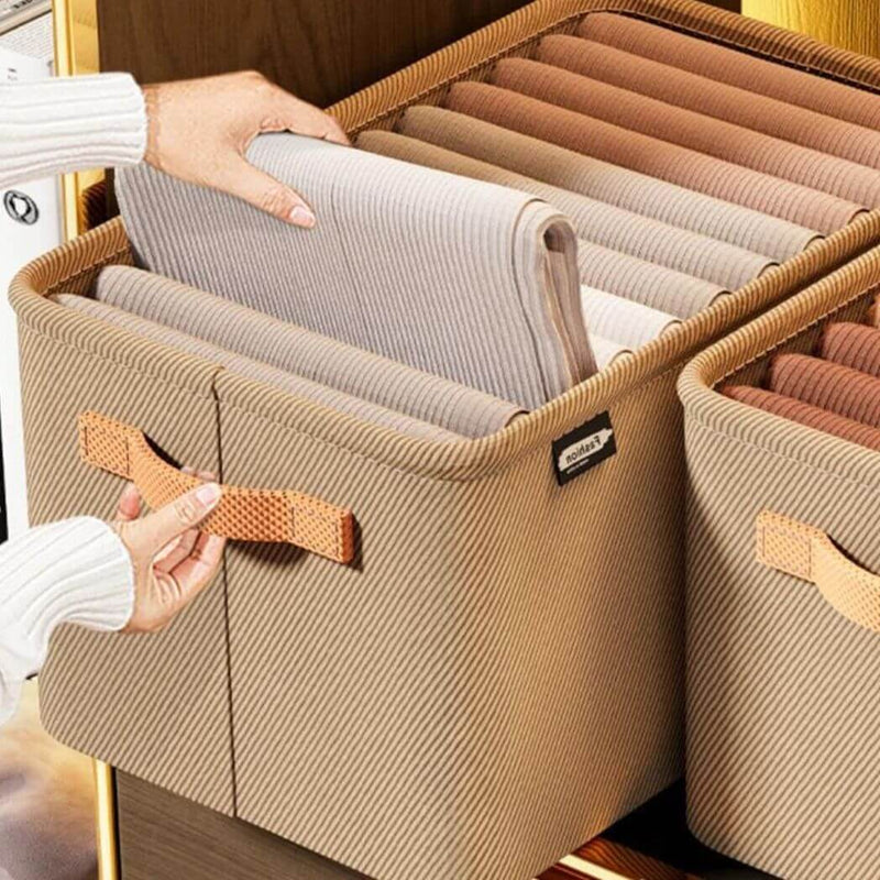 Organizadores de Roupa - Compacto e Prático Kit com 3